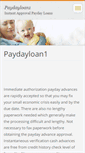 Mobile Screenshot of paydayloan1.webnode.com