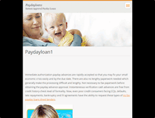 Tablet Screenshot of paydayloan1.webnode.com