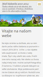 Mobile Screenshot of malibadatelia.webnode.sk