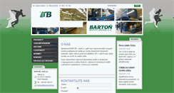 Desktop Screenshot of bartontextil.webnode.cz