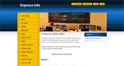 Desktop Screenshot of doprava-info.webnode.cz
