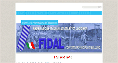 Desktop Screenshot of fidalbelluno.webnode.com