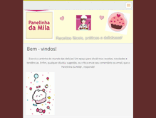 Tablet Screenshot of panelinhadamila.webnode.com.br