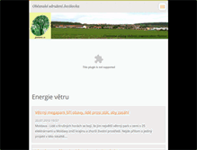 Tablet Screenshot of jevisovka.webnode.com