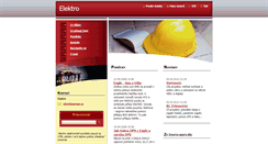 Desktop Screenshot of elektro.webnode.com