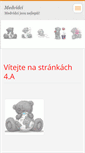 Mobile Screenshot of medvidci1.webnode.cz