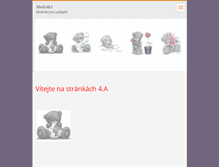 Tablet Screenshot of medvidci1.webnode.cz