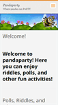 Mobile Screenshot of pandaparty.webnode.com