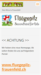 Mobile Screenshot of fliegenpilz.webnode.com