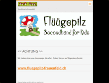 Tablet Screenshot of fliegenpilz.webnode.com