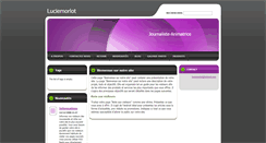 Desktop Screenshot of luciemorlot.webnode.fr
