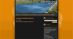 Desktop Screenshot of lagoadomato.webnode.com.br