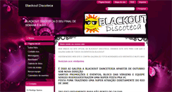 Desktop Screenshot of blackoutdiscoteca.webnode.com