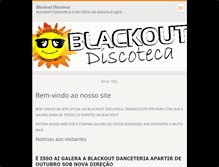 Tablet Screenshot of blackoutdiscoteca.webnode.com