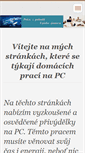 Mobile Screenshot of pc-prace.webnode.cz