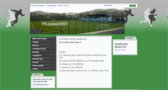 Desktop Screenshot of fkjunior2001.webnode.cz