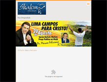 Tablet Screenshot of batistashalom.webnode.com.br
