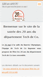 Mobile Screenshot of 20anstcbayonne.webnode.fr