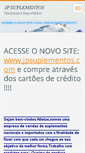 Mobile Screenshot of jpsupplements.webnode.com.br