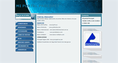Desktop Screenshot of miportalprocopet.webnode.es