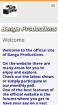 Mobile Screenshot of banga.webnode.com