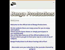 Tablet Screenshot of banga.webnode.com