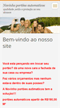 Mobile Screenshot of novinhoportoesautomaticos.webnode.com.br