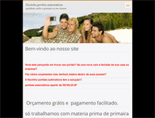 Tablet Screenshot of novinhoportoesautomaticos.webnode.com.br