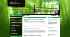 Desktop Screenshot of neslysici-reditel.webnode.cz