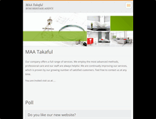 Tablet Screenshot of maatakaful.webnode.com