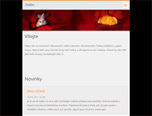 Tablet Screenshot of kralicci-teddy.webnode.cz