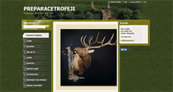 Desktop Screenshot of preparacetrofeji.webnode.cz