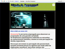 Tablet Screenshot of mundodoparanormal.webnode.com.br