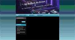 Desktop Screenshot of kareldegroot.webnode.com