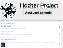 Tablet Screenshot of hackerproject.webnode.com.br