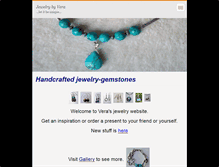 Tablet Screenshot of jewelrybyvera.webnode.com