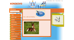 Desktop Screenshot of konikovo.webnode.sk