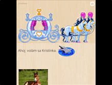 Tablet Screenshot of konikovo.webnode.sk