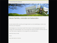 Tablet Screenshot of familiemaurikinzeeland.webnode.nl