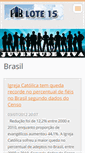 Mobile Screenshot of juventudeviva15.webnode.com.br