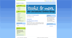 Desktop Screenshot of booksandmoreshop.webnode.at