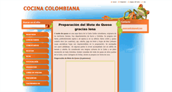 Desktop Screenshot of cocinacolombiana.webnode.com