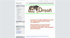 Desktop Screenshot of malydrson.webnode.cz