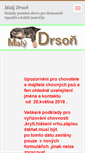 Mobile Screenshot of malydrson.webnode.cz