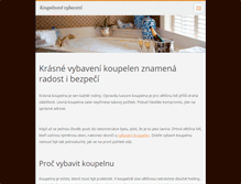 Tablet Screenshot of koupelnove-vybaveni.webnode.cz