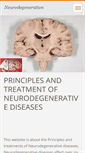 Mobile Screenshot of neurodegeneration.webnode.com