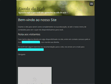 Tablet Screenshot of escoladaweb.webnode.com.br