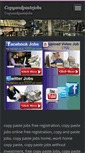 Mobile Screenshot of copyandpastejobs.webnode.com