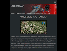 Tablet Screenshot of lpg-skrivan.webnode.cz