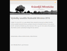 Tablet Screenshot of miroticko.webnode.cz